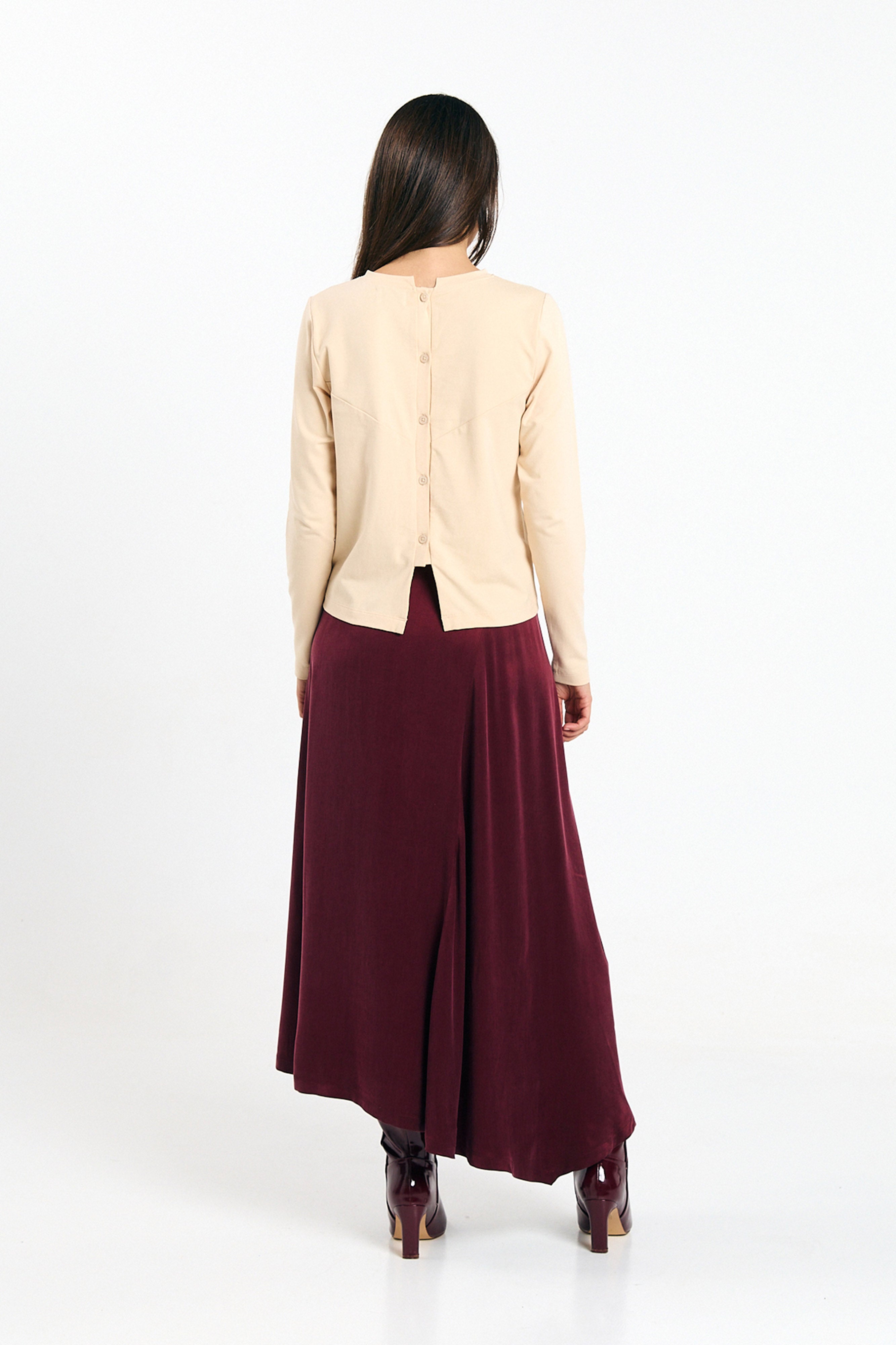 JOE SKIRT BURGUNDY