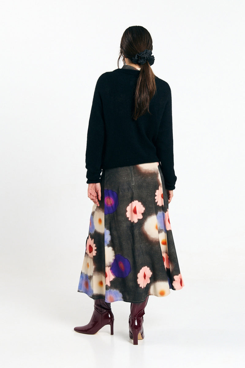 BORNEO SKIRT PRINT BLOSSOM