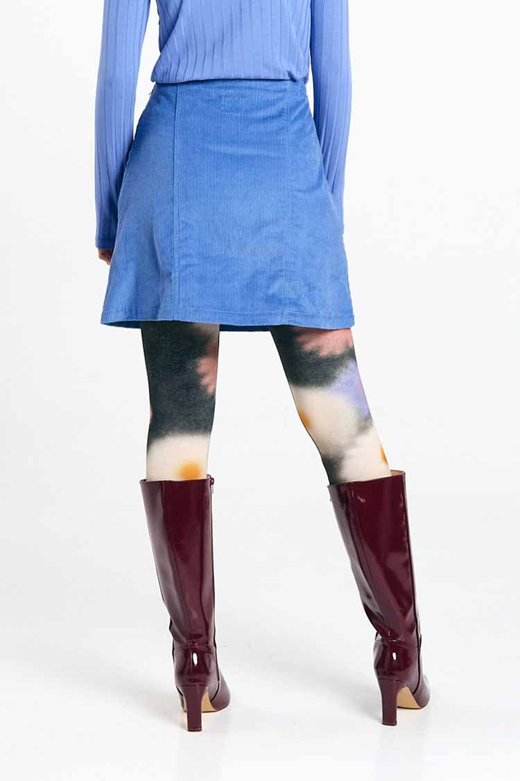 FARO SKIRT CORD MID BLUE