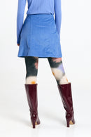 FARO SKIRT CORD MID BLUE