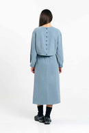 FERRO SKIRT BLUE GRAY