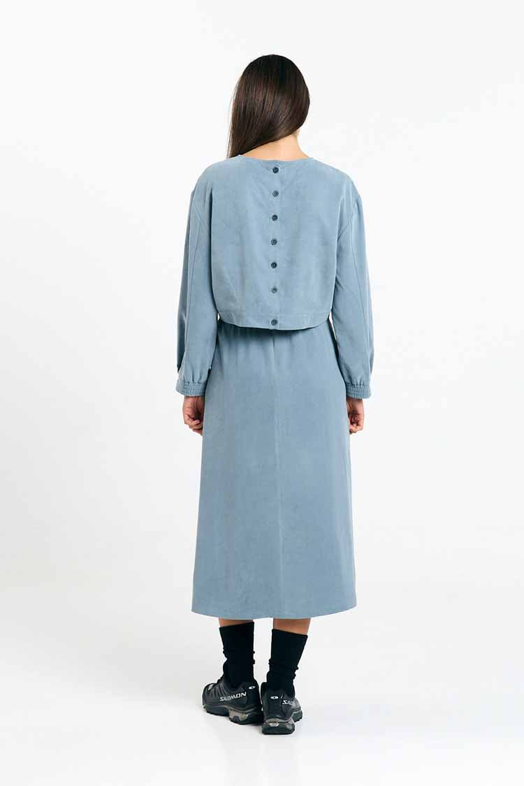 FERRO SKIRT BLUE GRAY