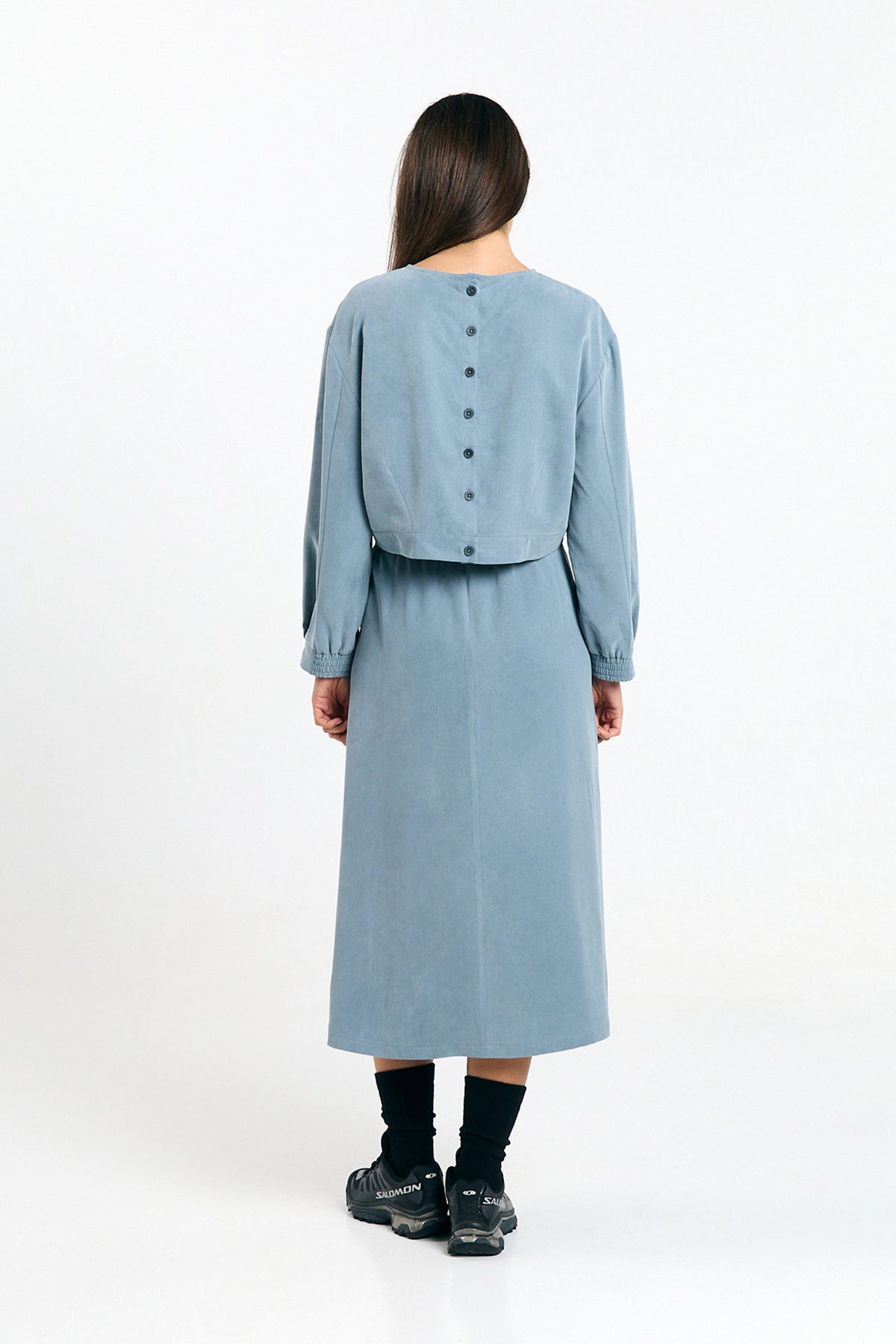 FERRO SKIRT BLUE GRAY