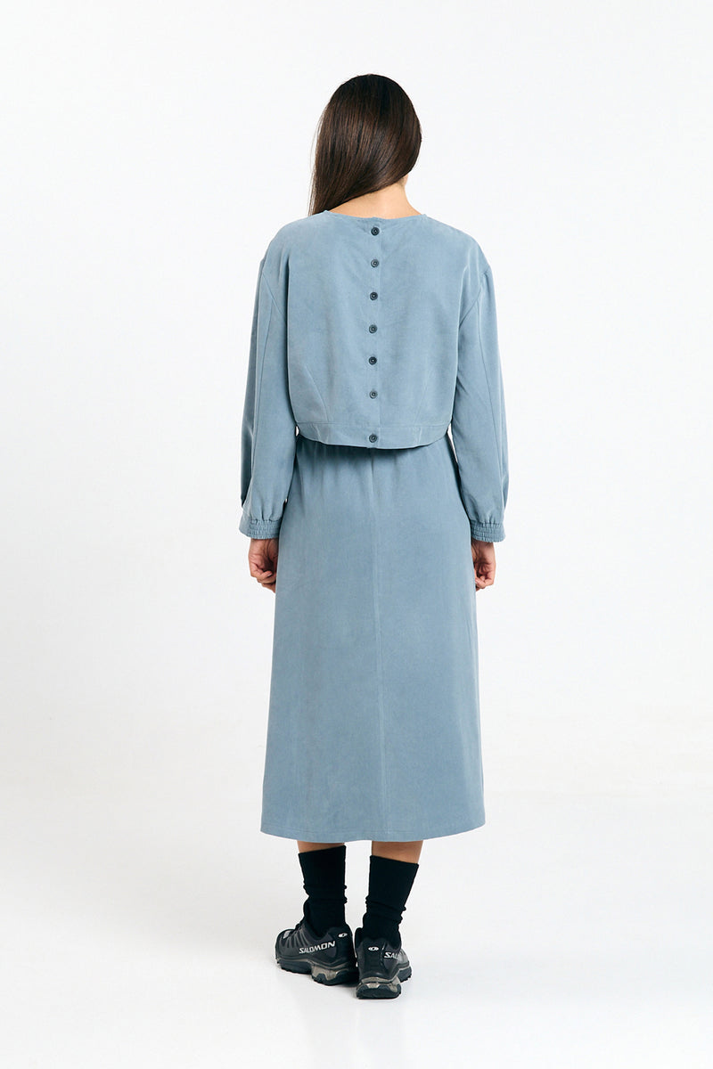 FERRO SKIRT BLUE GRAY
