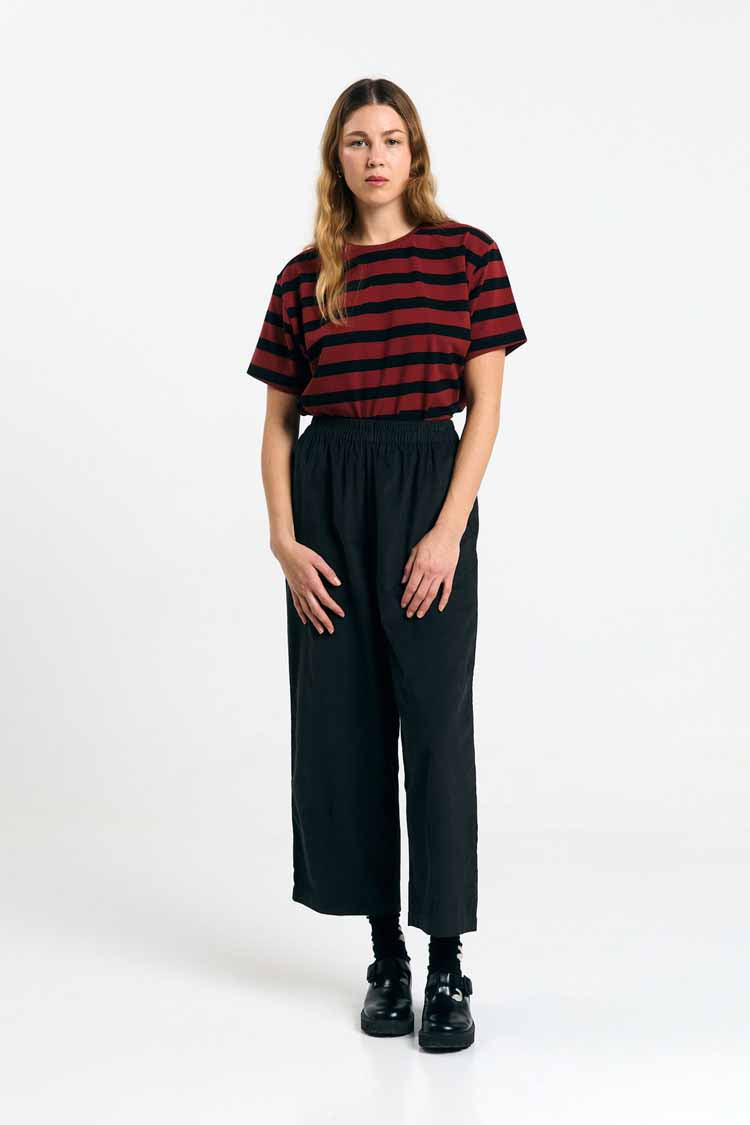 ISQUIA TOP STRIPES BRICK