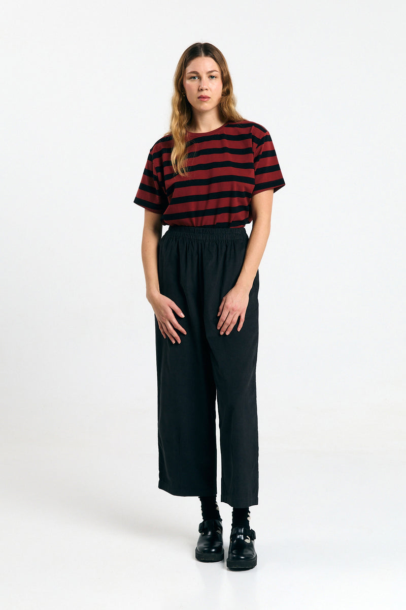 ISQUIA TOP STRIPES BRICK