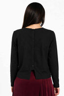 MAIA TOP BLACK