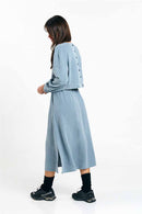 SINTRA BLOUSE BLUE GRAY