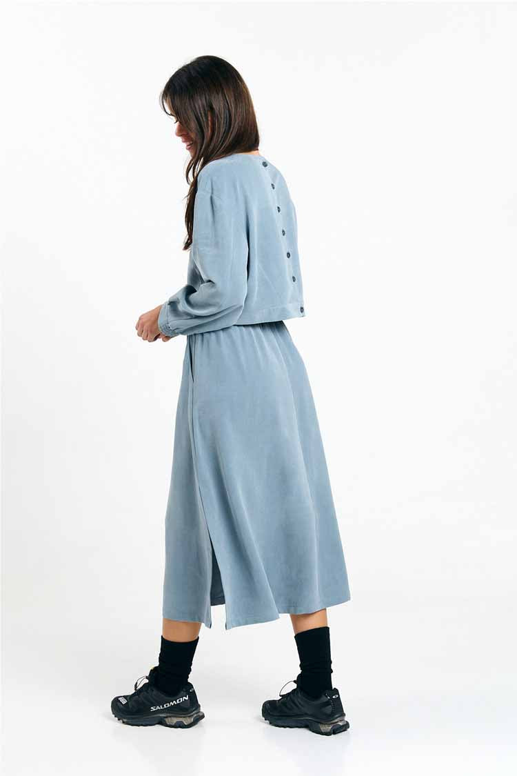 SINTRA BLOUSE BLUE GRAY