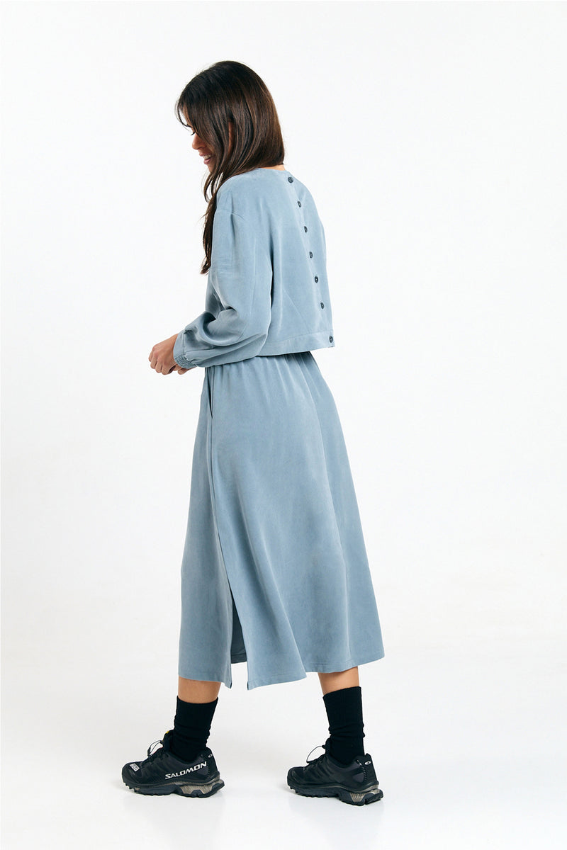 SINTRA BLOUSE BLUE GRAY
