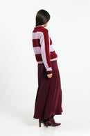 BABOL JUMPER STRIPES BRICK