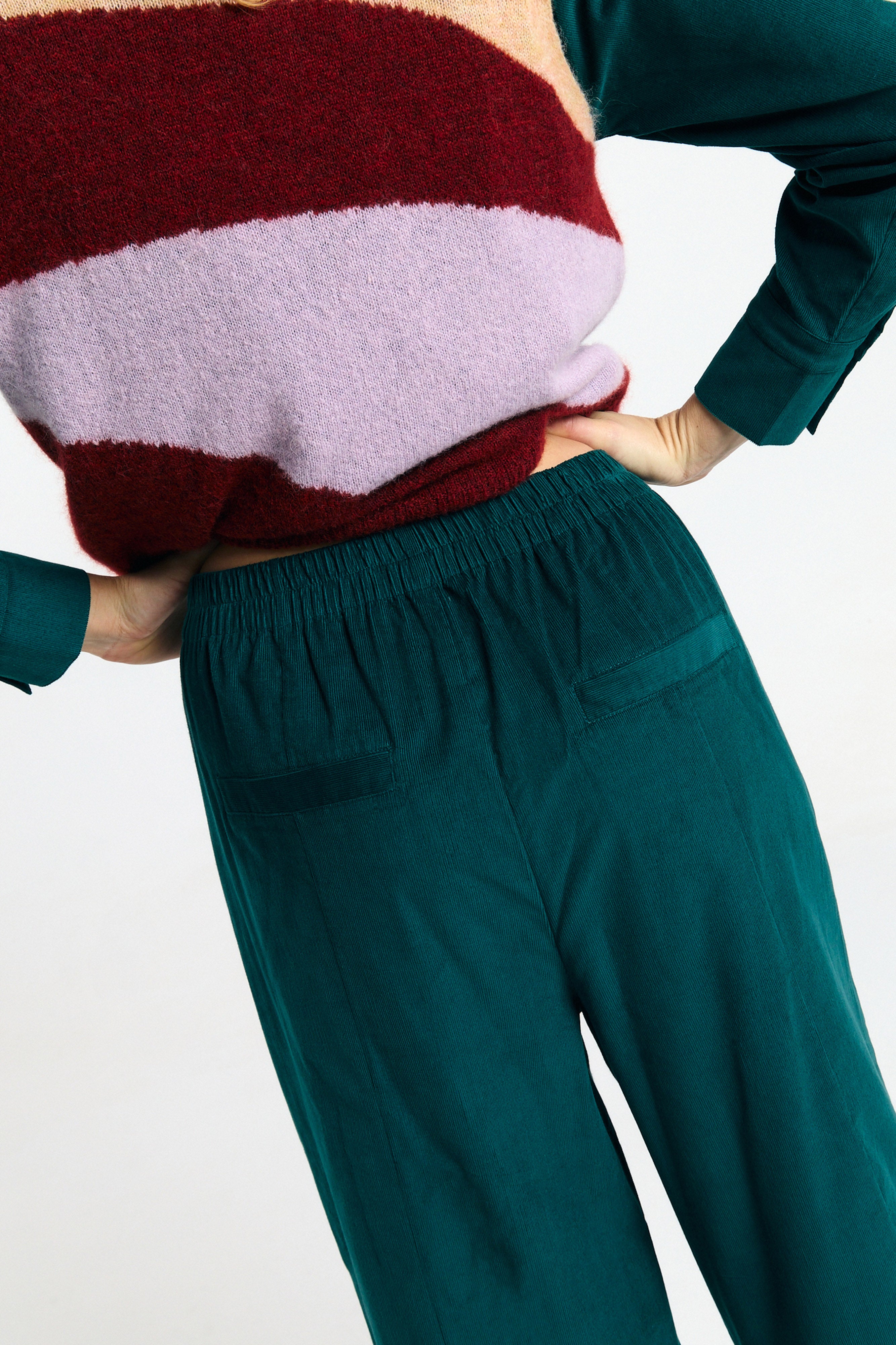 AVIS PANTS DEEP GREEN