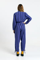 NAZARE PANTS STRIPES BLUE
