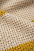 AMATES VEST STRIPES MUSTARD