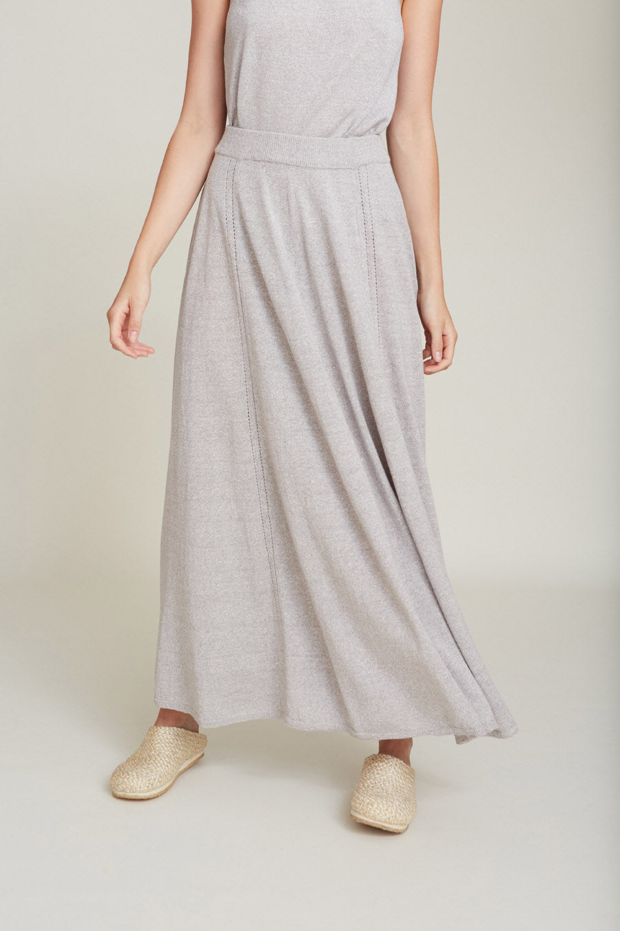 FORMENTERA SKIRT LIGHT GREY