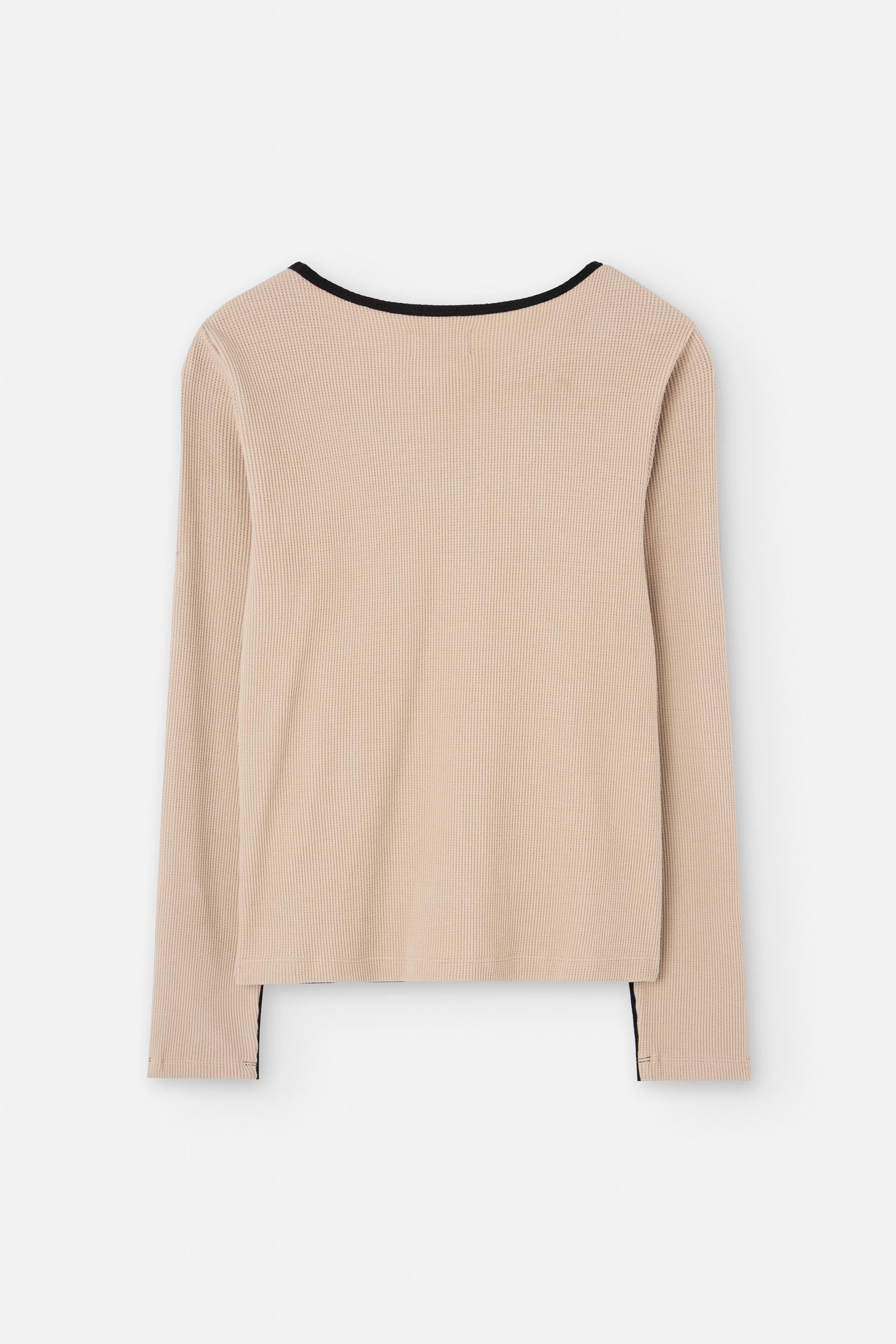 ALBI TOP BICOLOR BLACK