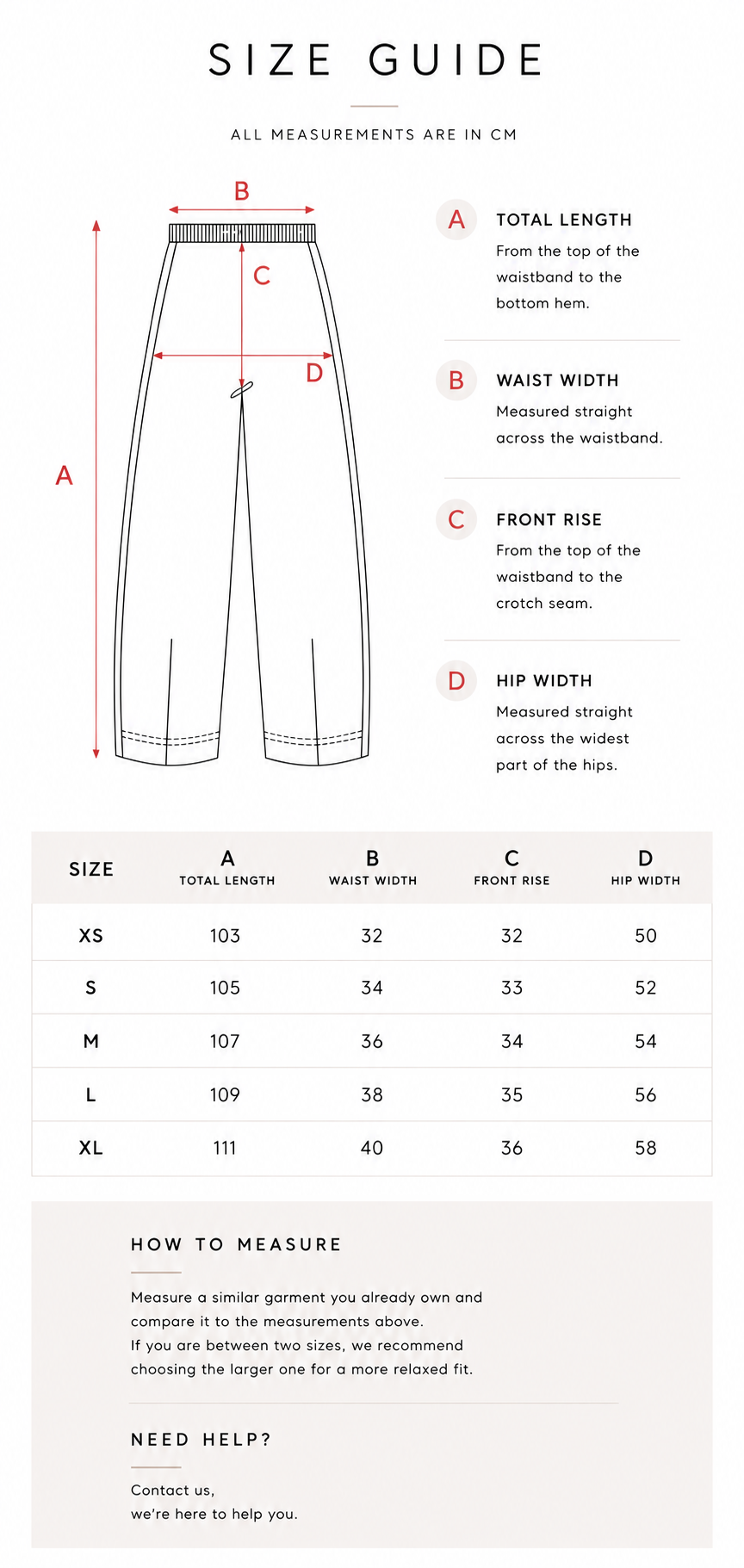 AVIS PANTS BLACK