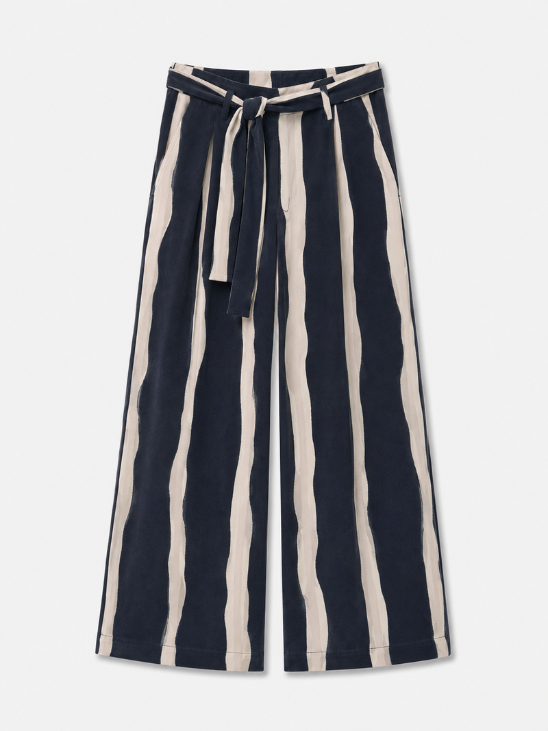 EO PANTS PRINT FLYSCH