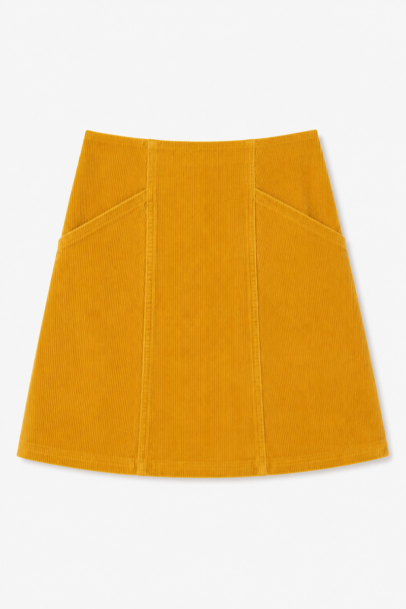 FARO SKIRT CORD MUSTARD