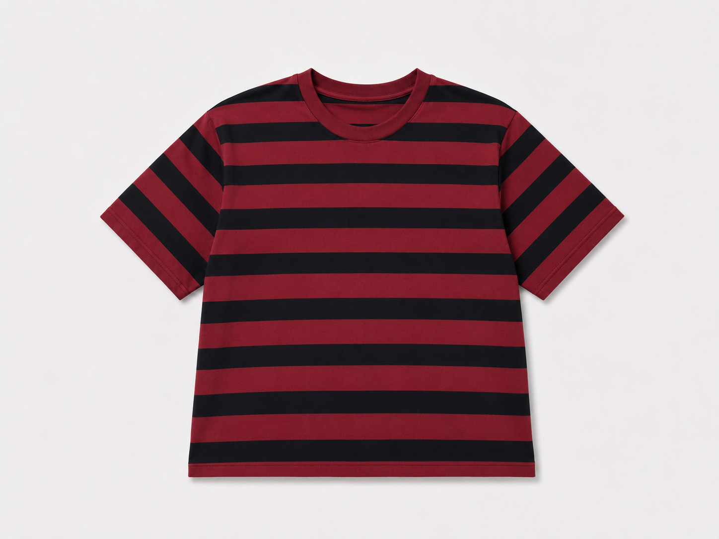 ISQUIA TOP STRIPES BRICK