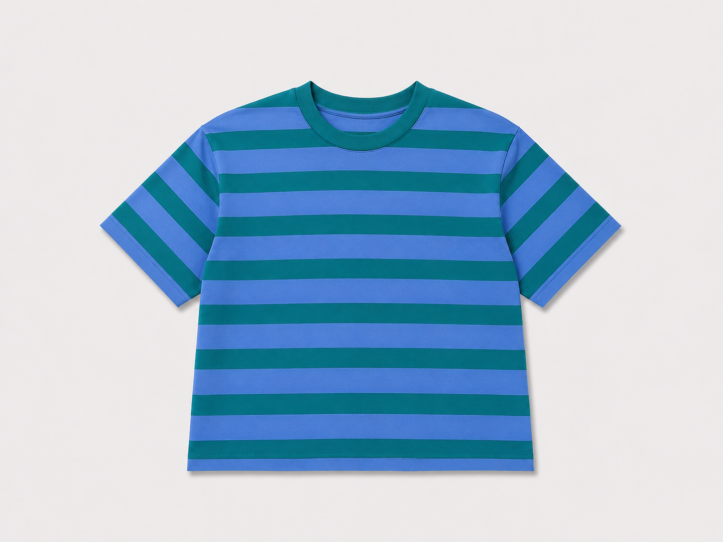 ISQUIA TOP STRIPES GREEN