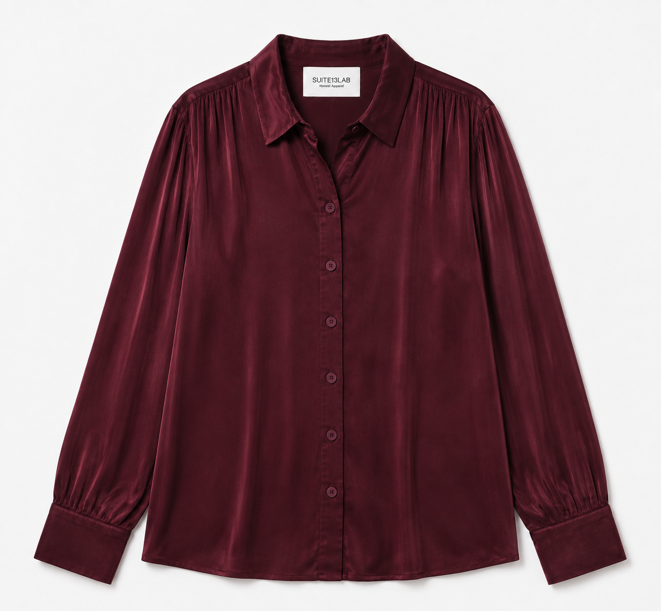 LOUSA SHIRT BURGUNDY