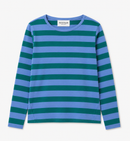 MAIA TOP STRIPES GREEN