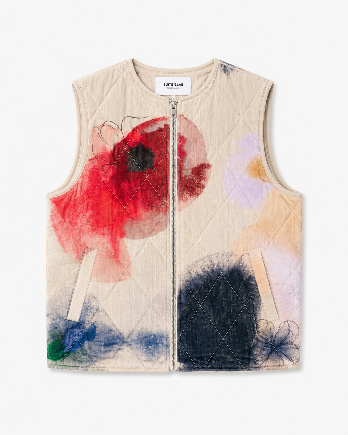 MEDA VEST PRINT GARDEN