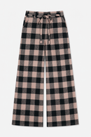 SILVES PANTS CHECK BLACK