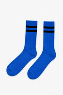 VINTAGE SOCKS WOOL BLUE