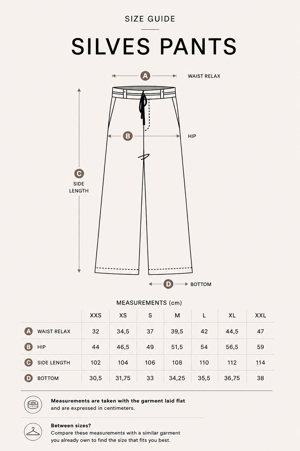 SILVES PANTS CHECK BLACK