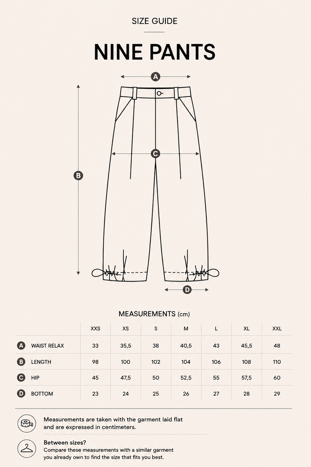 NINE PANTS PRINT GARDEN