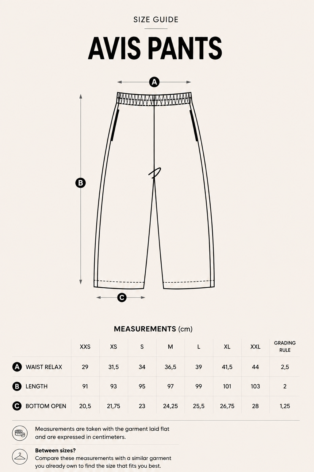 AVIS PANTS BLACK