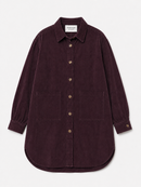 SEIA OVERSHIRT CORD BROWN