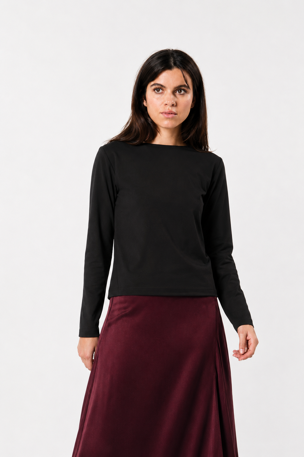 MAIA TOP BLACK