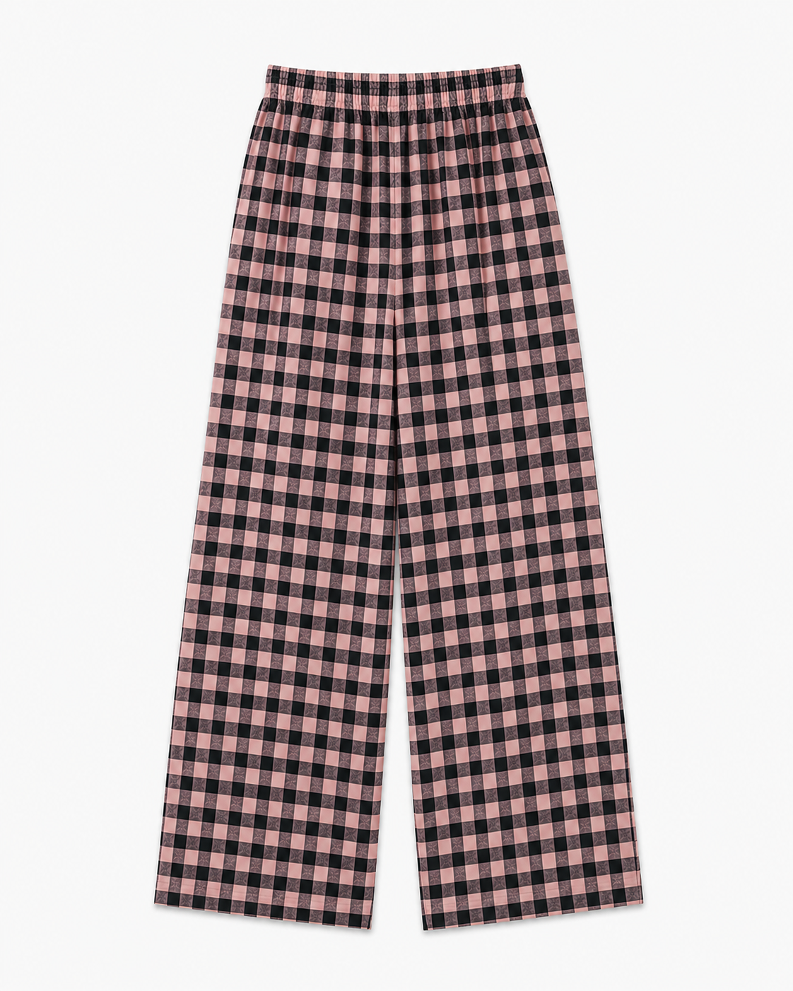 AVIS PANTS CHECK BLACK