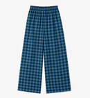 AVIS PANTS CHECK BLUE