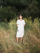 VESTIDO BANES EMBROIDERY WHITE