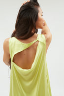 VESTIDO BESOS LIME