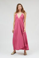 MP LONG TENCEL LINEN FUCHSIA