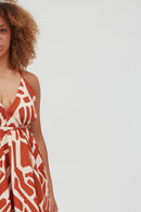 VESTIDO MP CORTO LINO VISCOSA PRINT