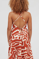 VESTIDO MP CORTO LINO VISCOSA PRINT