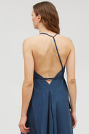 VESTIDO MP CORTO TENCEL BLUE NIGHT