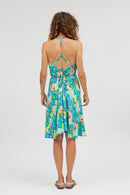 VESTIDO MP CORTO VISCOSA BOTANIC PRINT