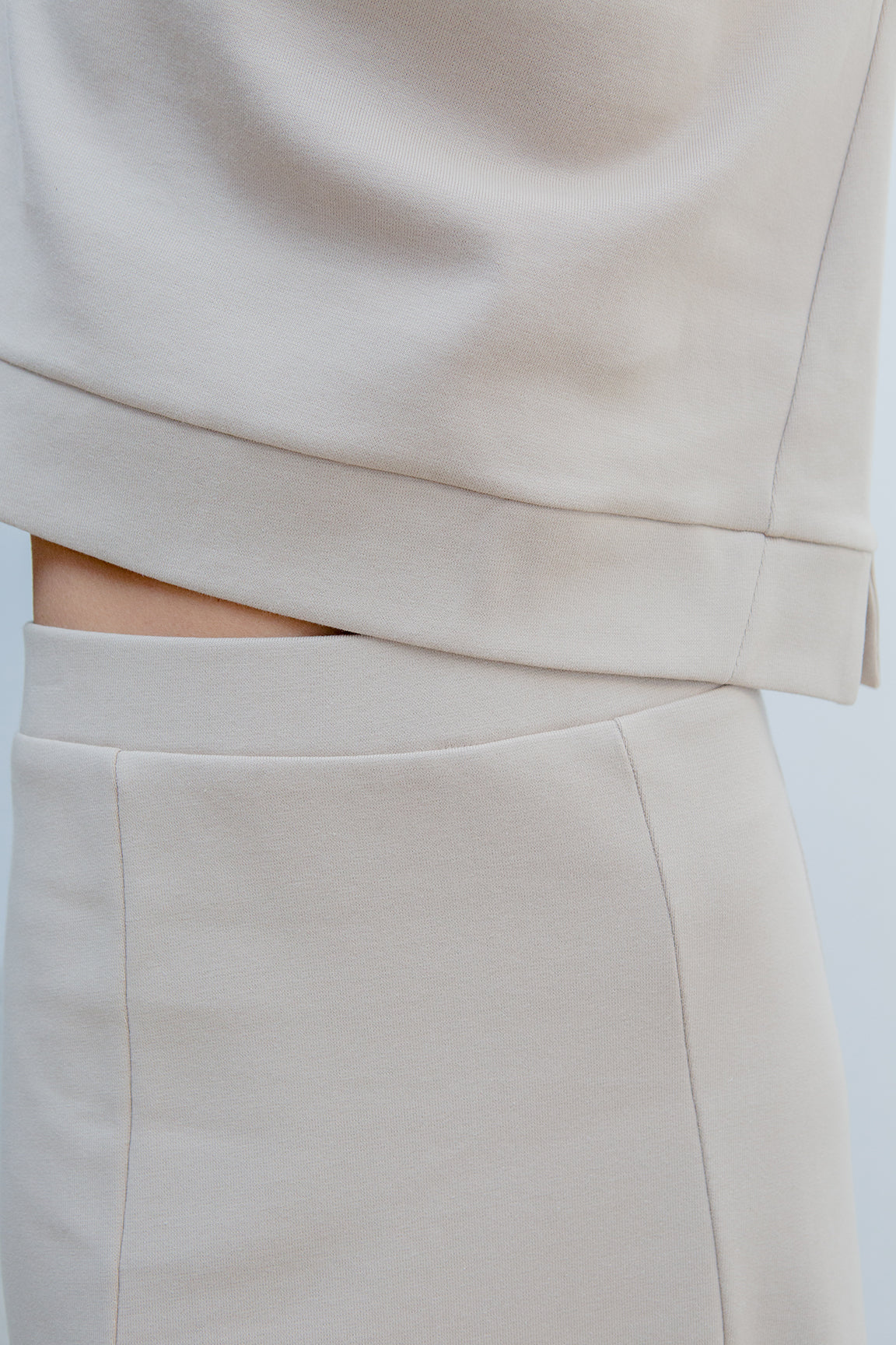 SUDADERA WAIHO BEIGE