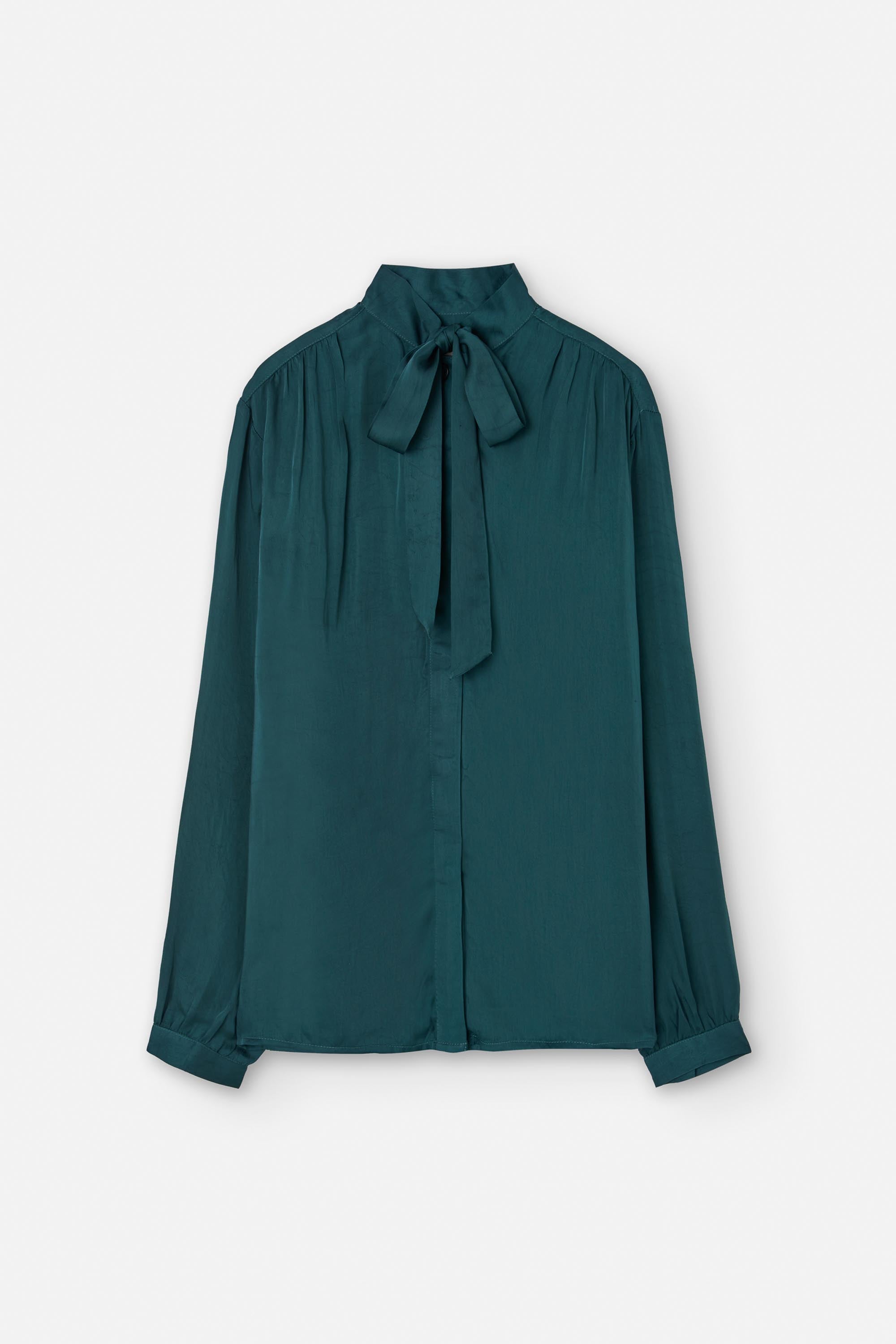 LAON BLOUSE DARK GREEN