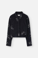 LURE SHIRT CORD PRINT DANCERS