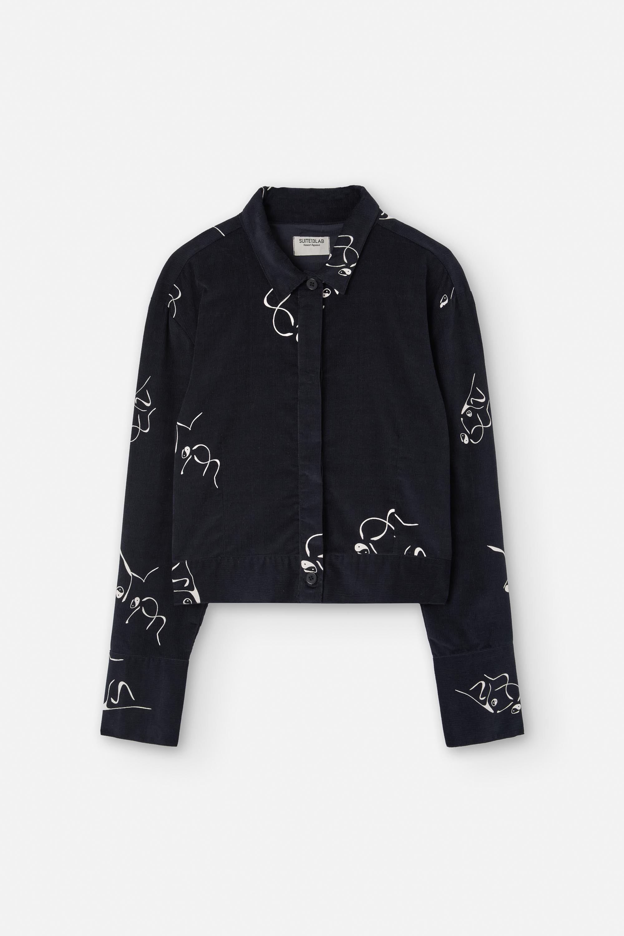 LURE SHIRT CORD PRINT DANCERS