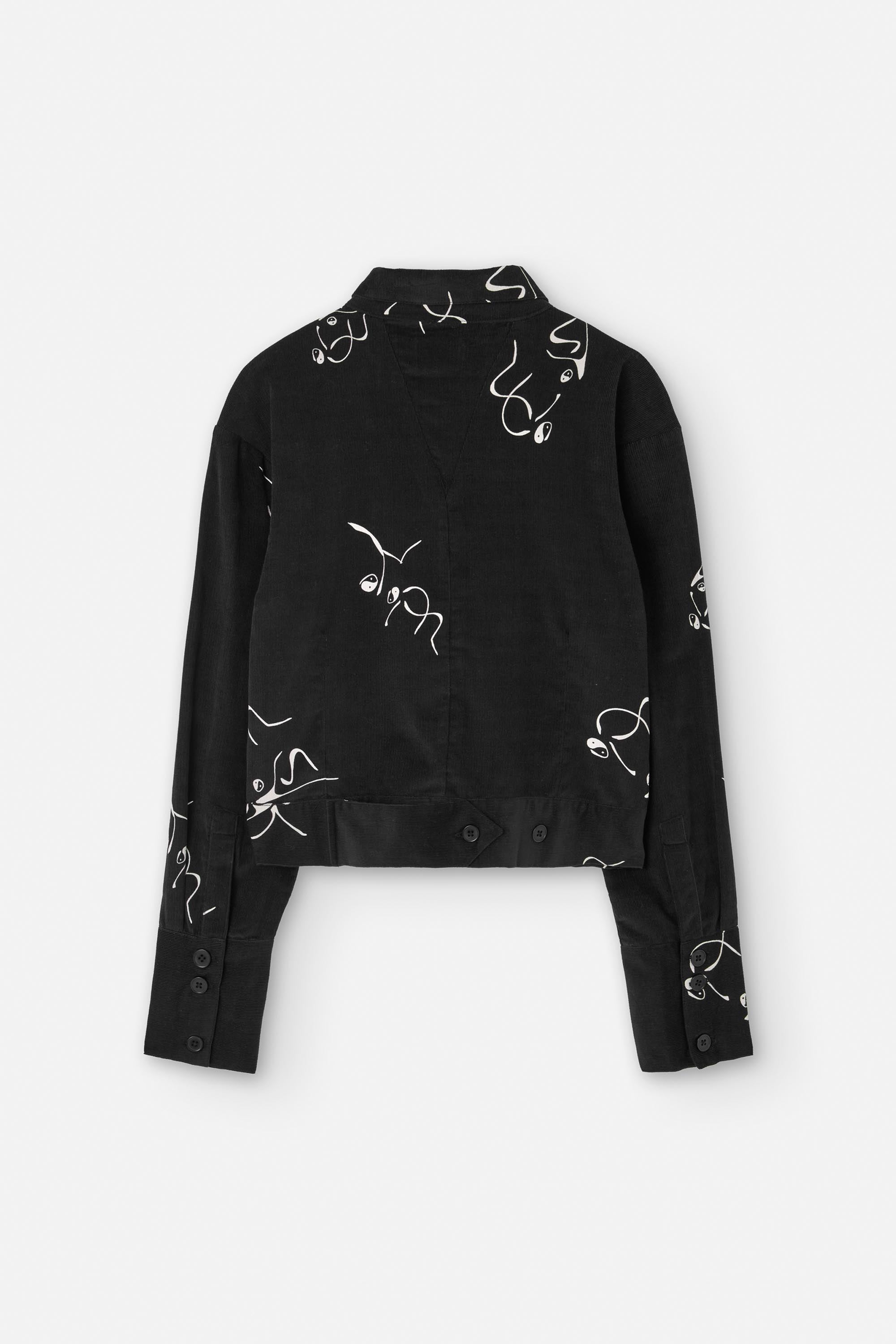 LURE SHIRT CORD PRINT DANCERS
