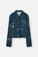 LURE SHIRT VISCOSE PRINT SPOT